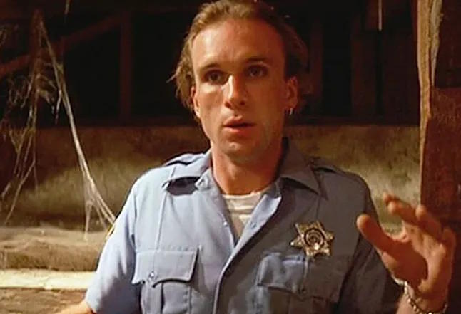 Screenshot of Greene in Pulp Fiction.