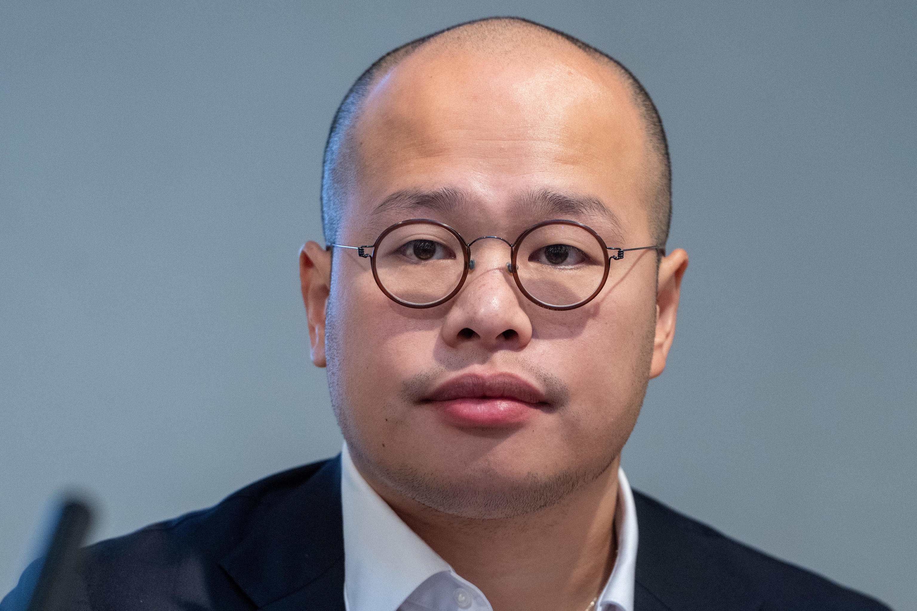 Sebastien Lai Sung-yan, son of media tycoon Jimmy Lai, convicted this Monday.