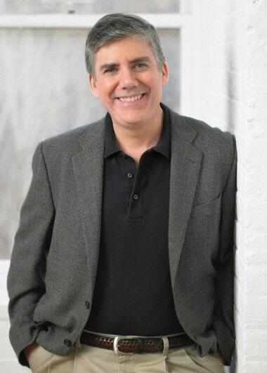 The writer Rick Riordan, author of the 'Percy Jackson' saga.