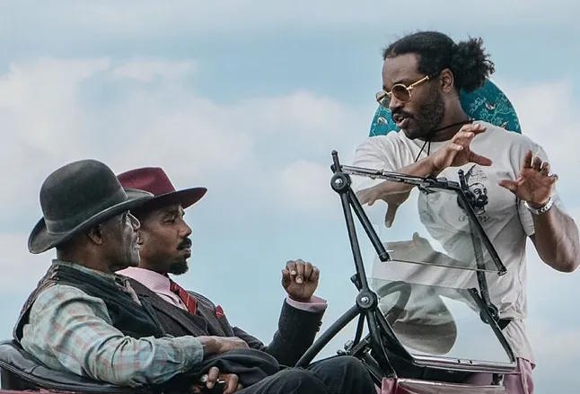 Ryan Coogler during the filming of The Sinners.