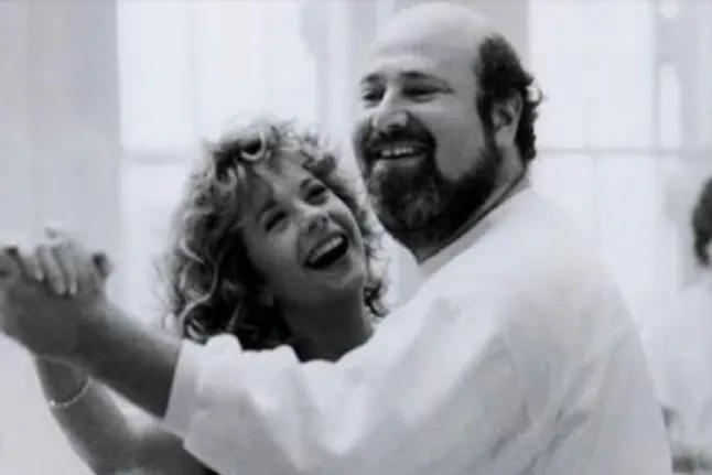Meg Ryan and director Rob Reiner, in the 80s.