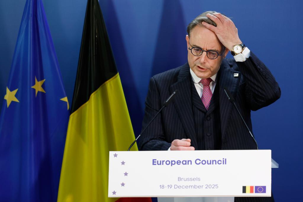 Belgium's Prime Minister Bart De Wever.