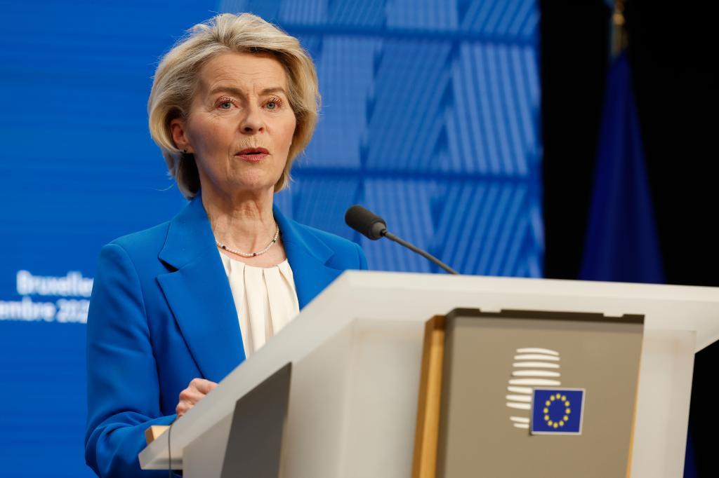 European Commission President Ursula von der Leyen