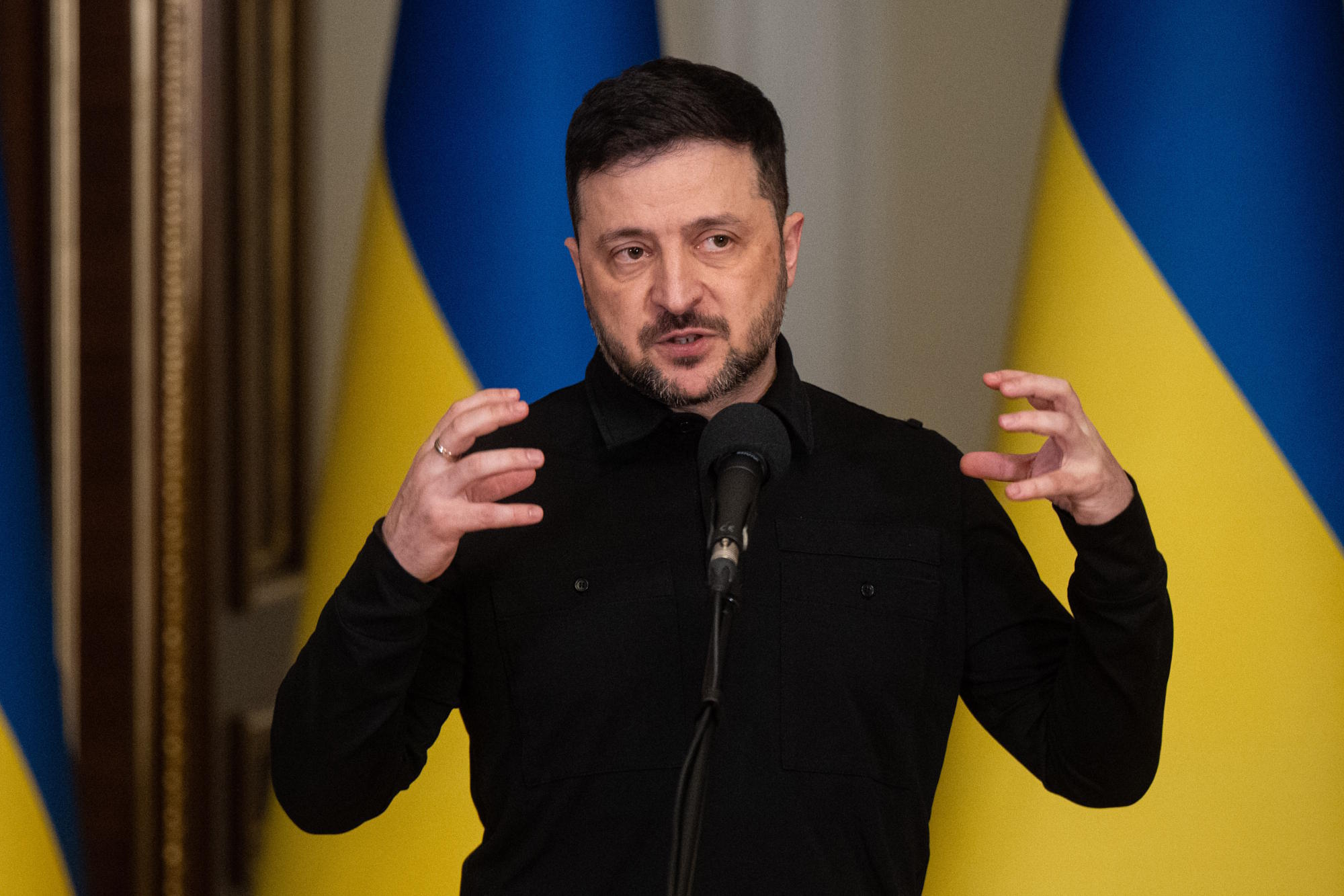 Ukrainian President Volodymyr Zelenskyy.