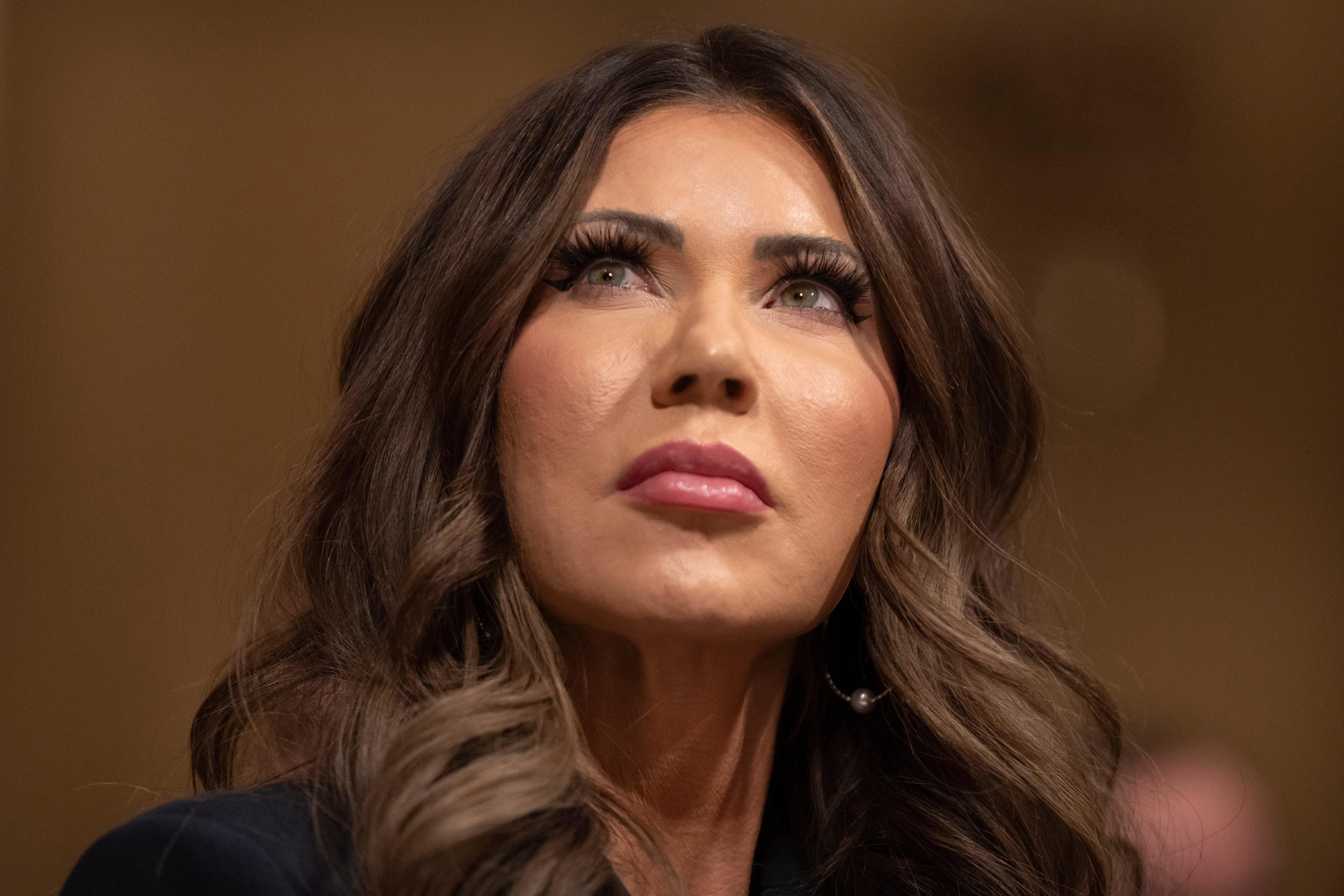 US Secretary of Homeland Security Kristi Noem.