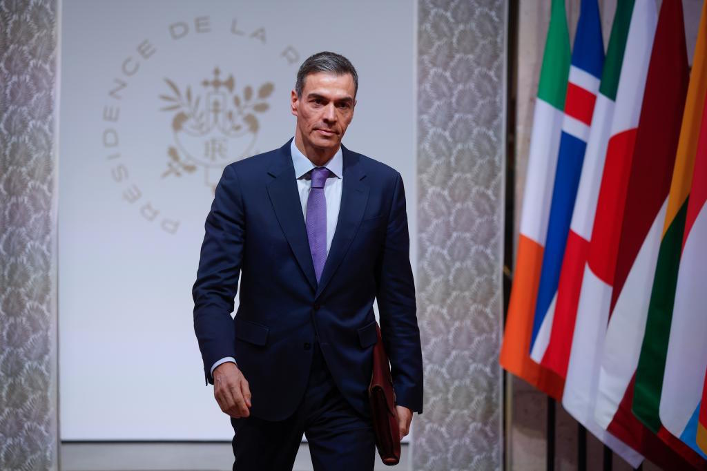 Spanish Prime Minister Pedro Sanchez.