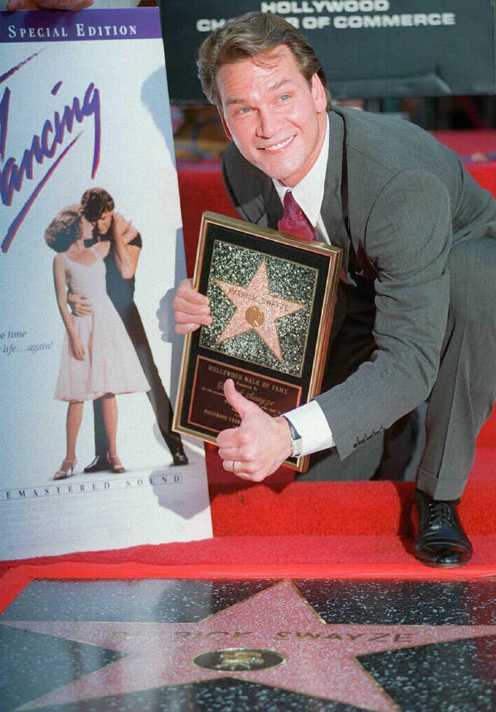The actor Patrick Swayze.