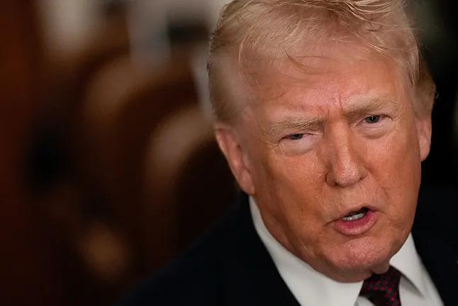 The President of the United States, Donald Trump.