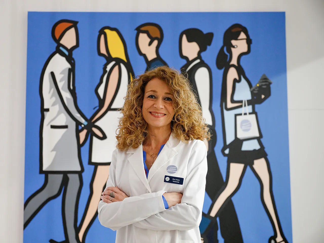 Mar�a Amaro, nutritionist.