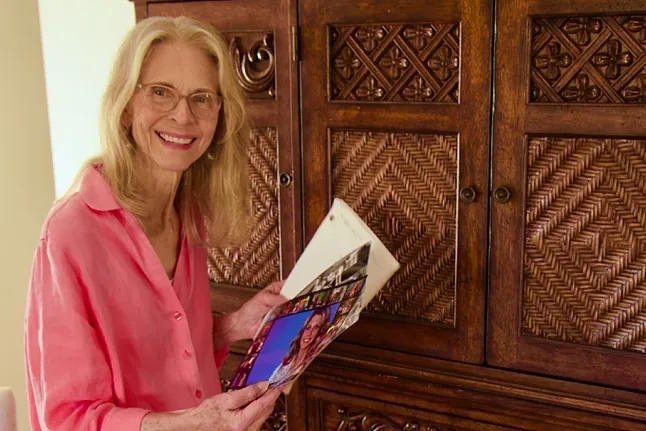 Lindsay Wagner in a recent image from her Instagram profile.