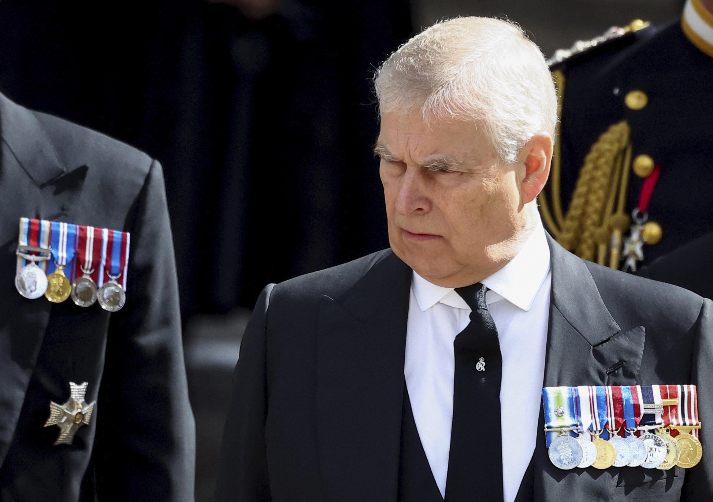 Former Britain's Prince Andrew.