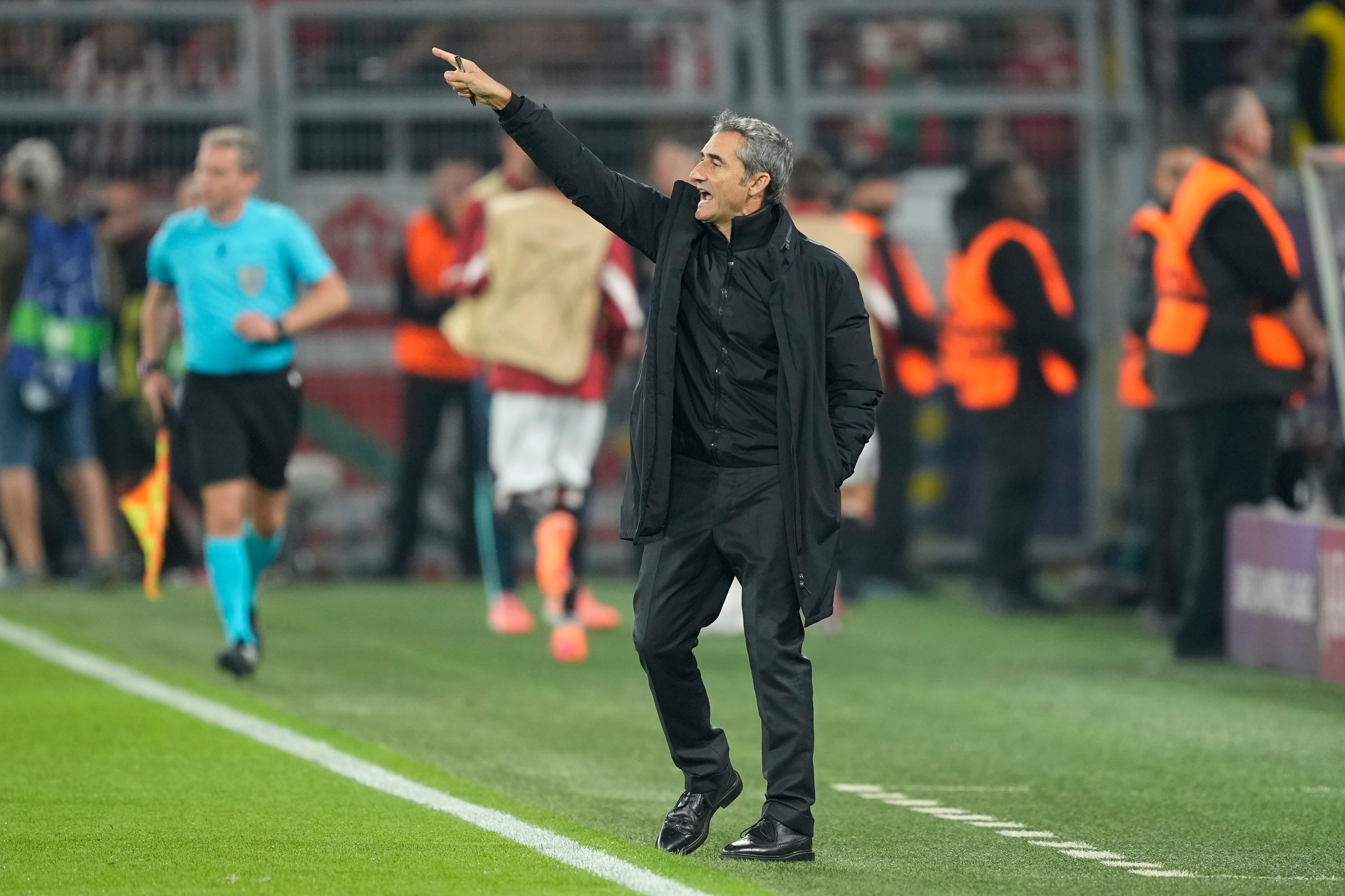 Athletic Bilbao's head coach Ernesto Valverde.