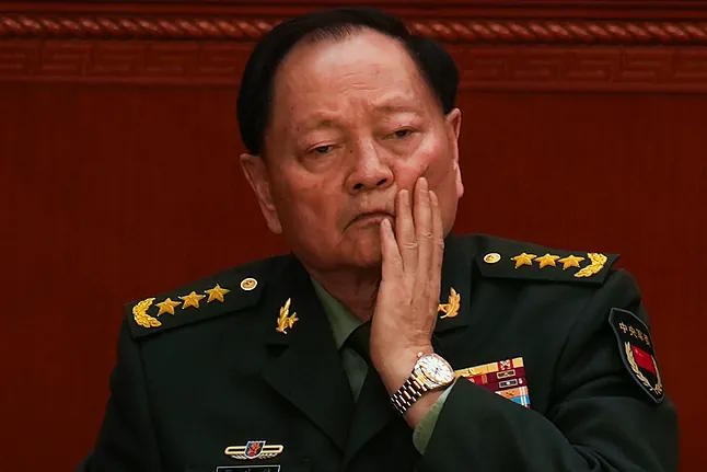 General Zhang Youxia, at the opening session of the National People's Congress last year.