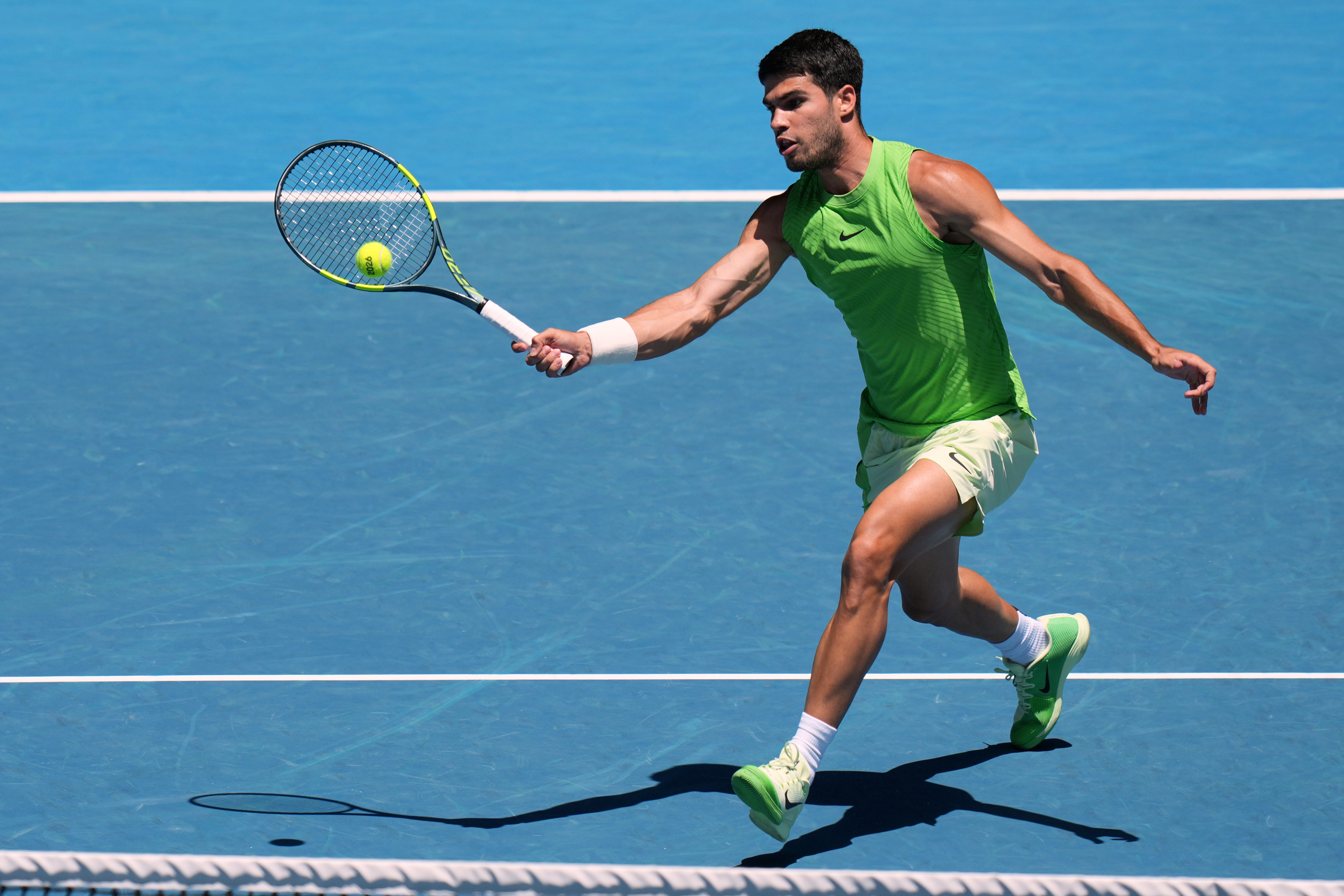 Carlos Alcaraz of Spain.