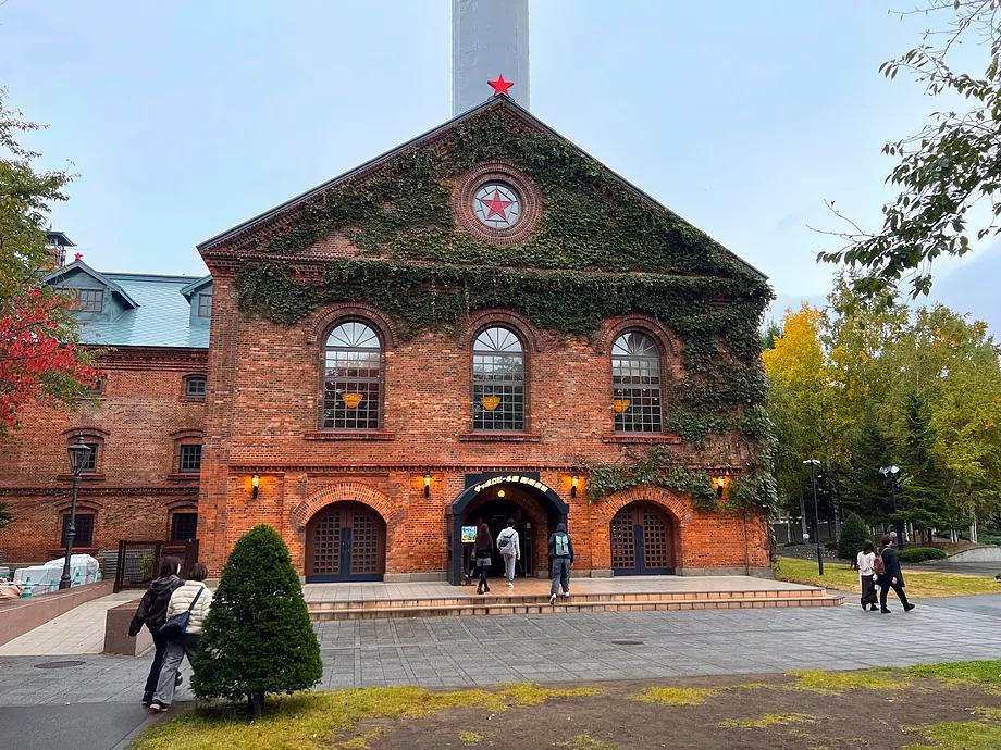 The iconic Sapporo beer factory in the island's capital.