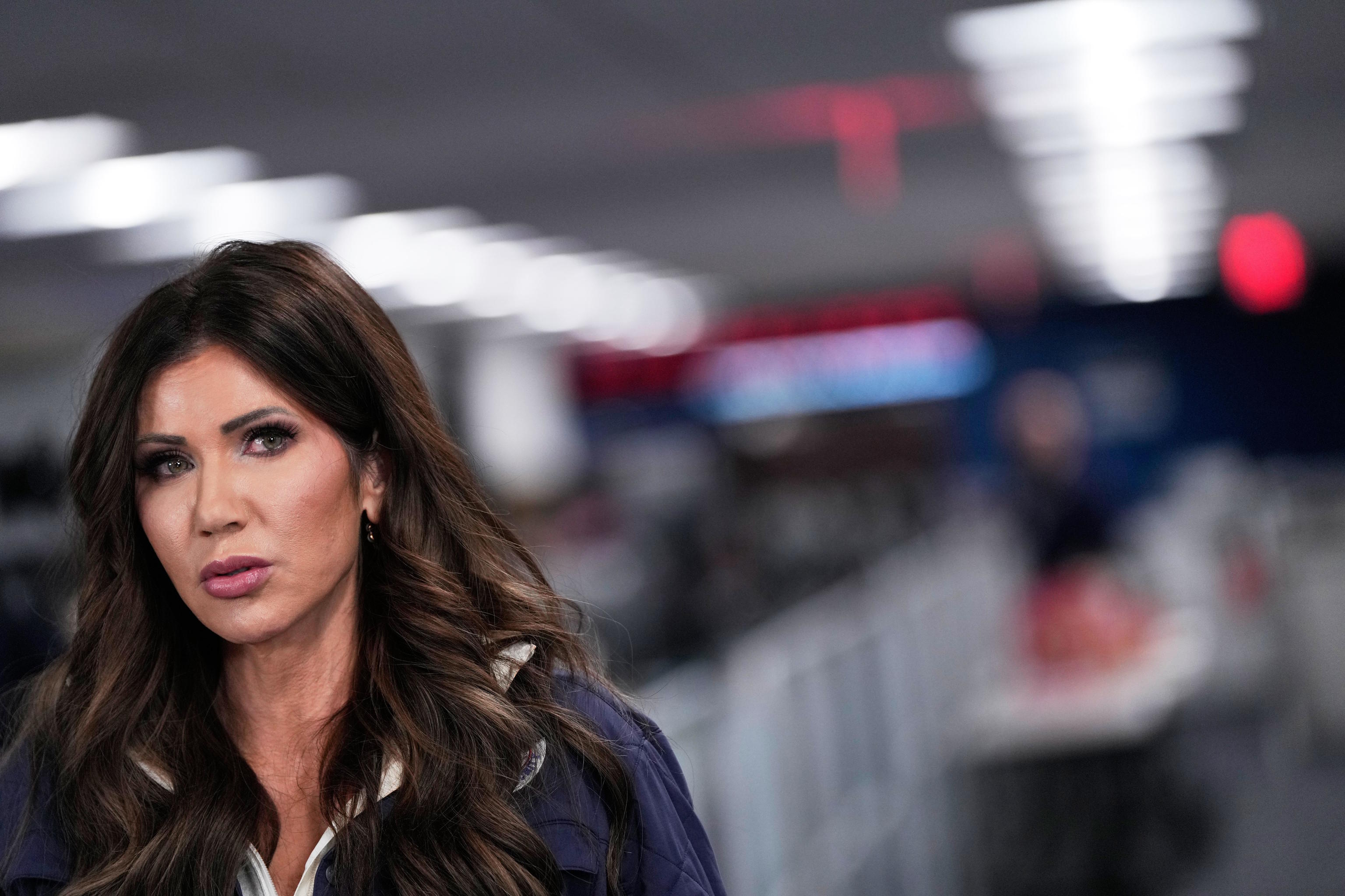 Homeland Security Secretary Kristi Noem.