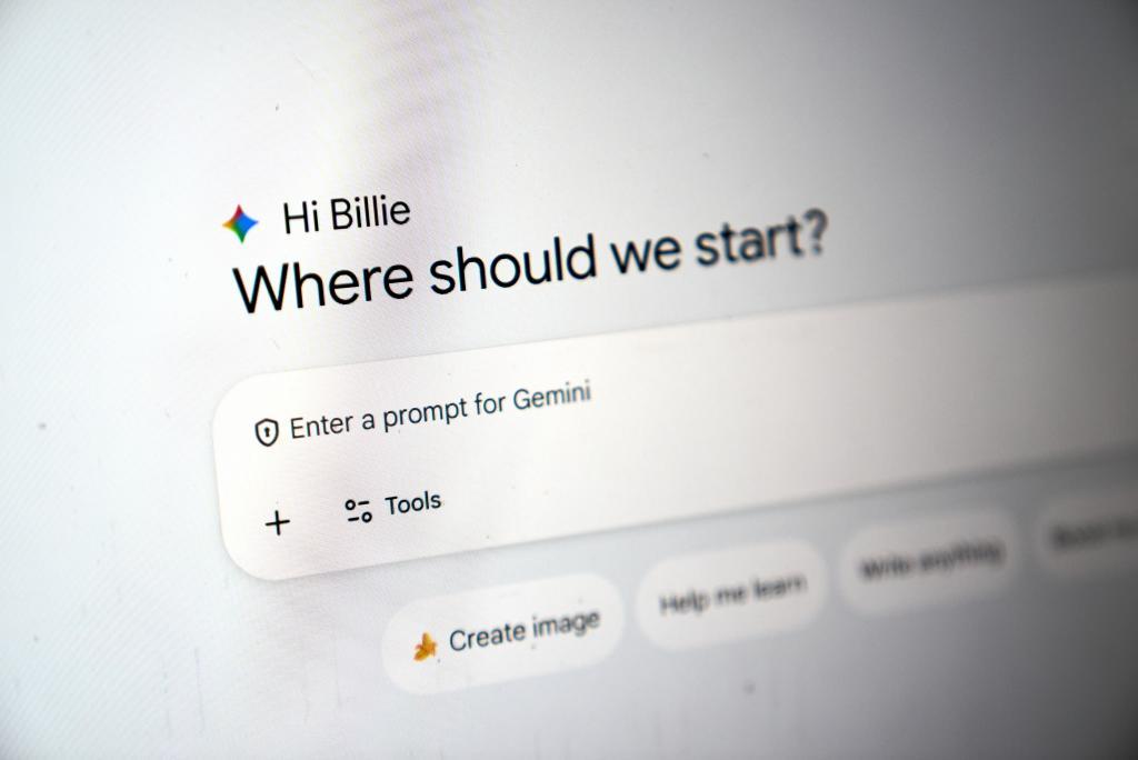 AI tool Google Gemini.