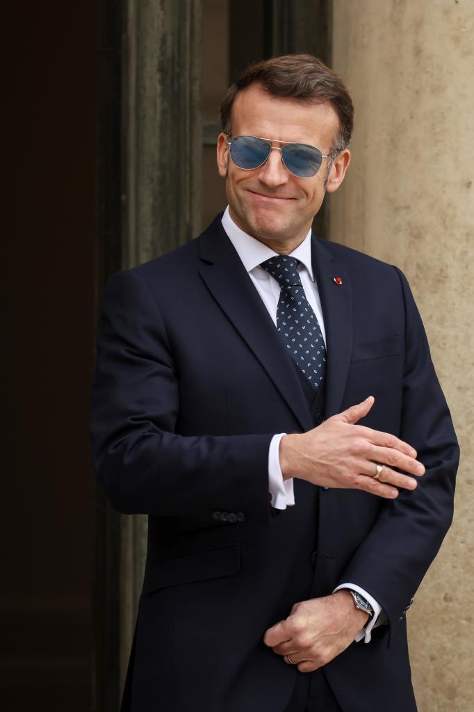 French President Emmanuel Macron.