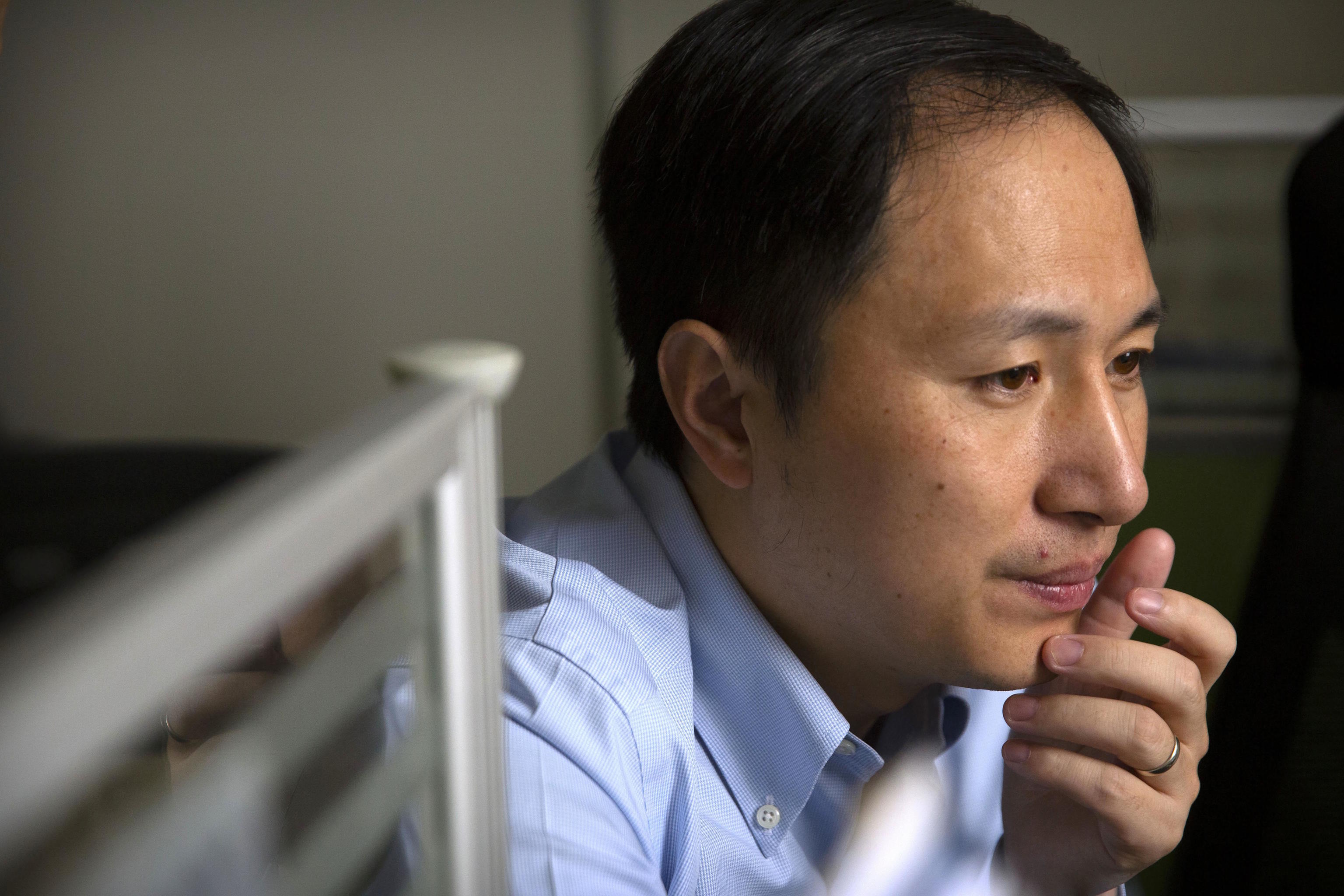 Scientist He Jiankui.