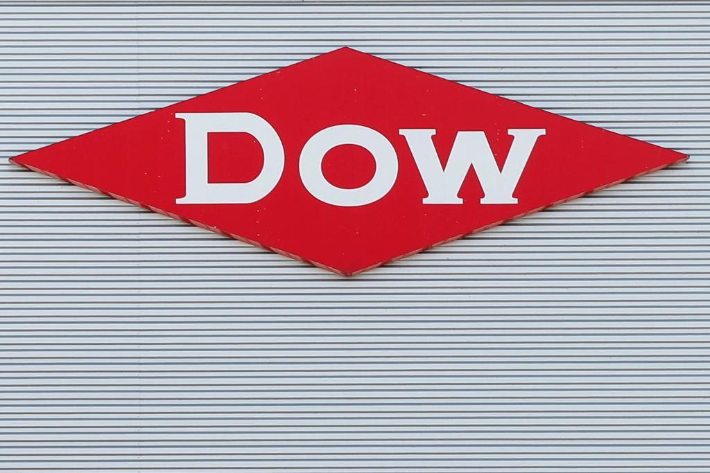 The Dow corporate logo.