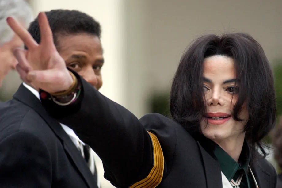 Michael Jackson, in March 2005.