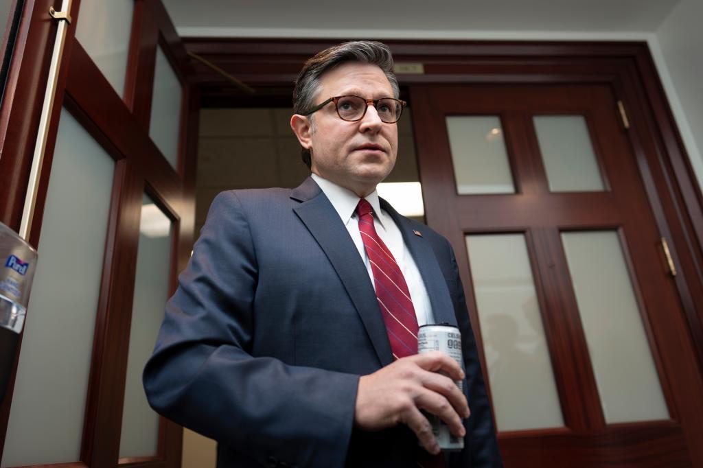 Speaker of the House Mike Johnson.