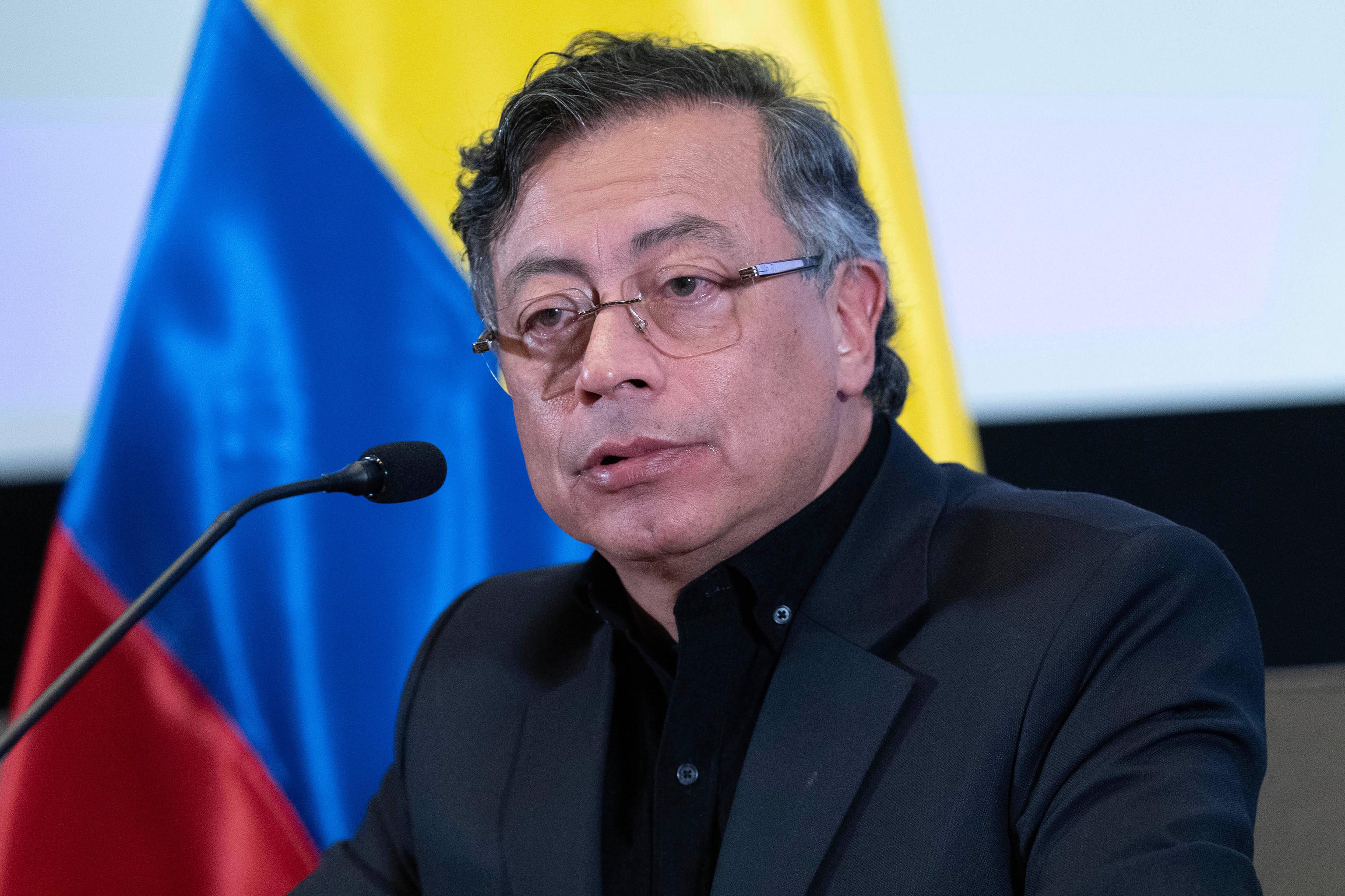 The Colombian President, Gustavo Petro.