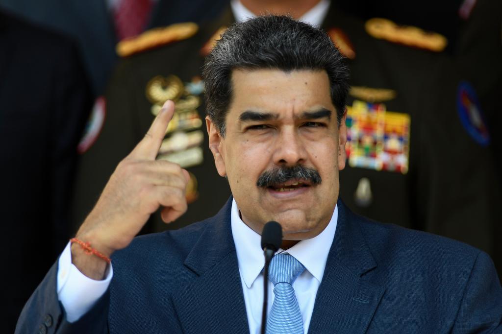 Former President of Venezuela, Nicol�s Maduro.