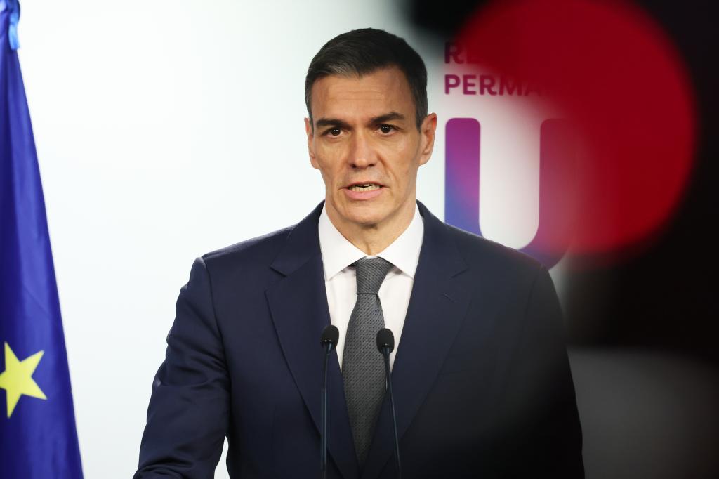 Spanish Prime Minister Pedro Sanchez.