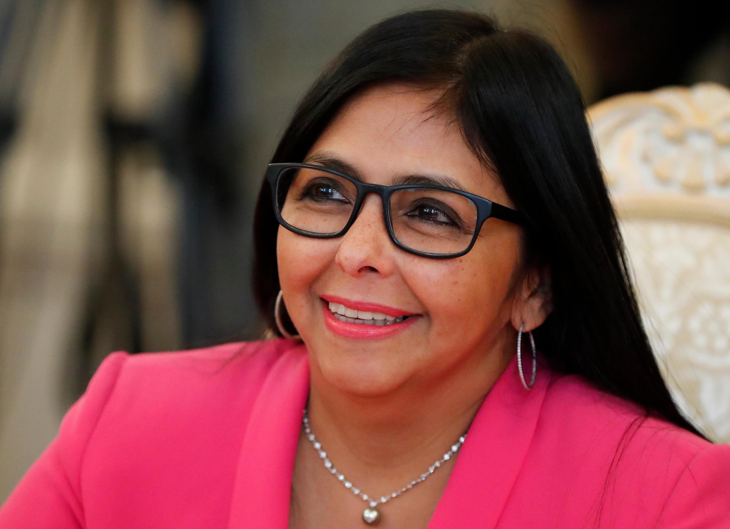 Venezuela's Vice President Delcy Rodriguez.