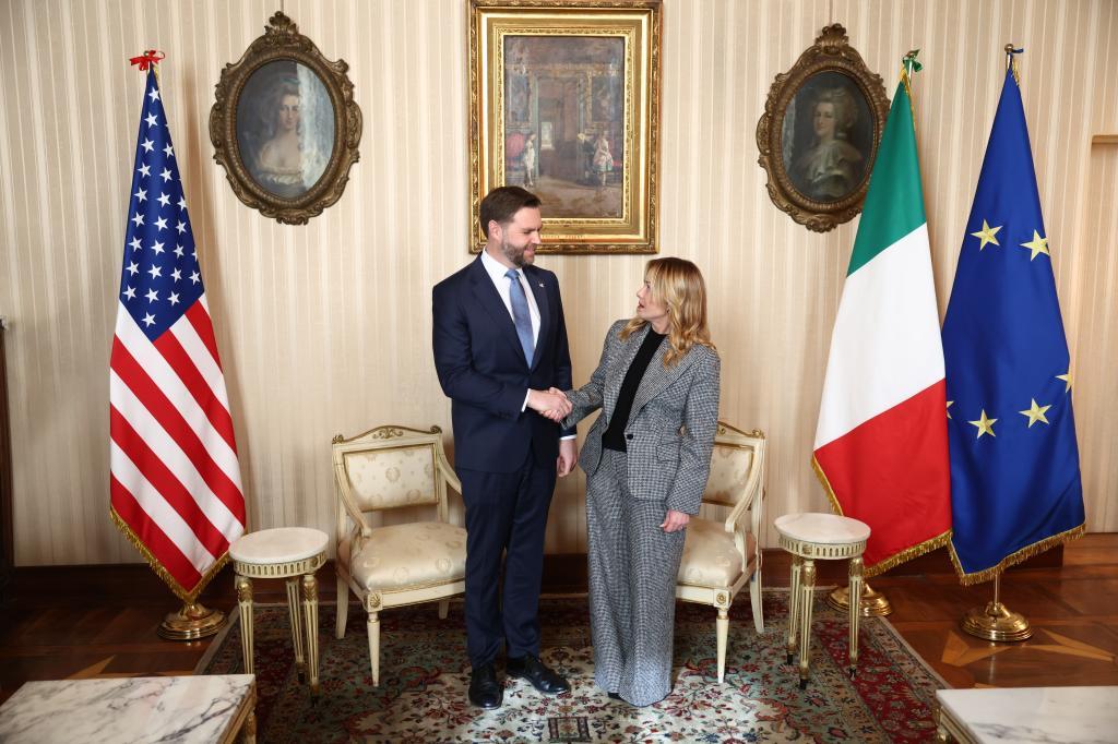 Italy's Prime Minister Giorgia Meloni