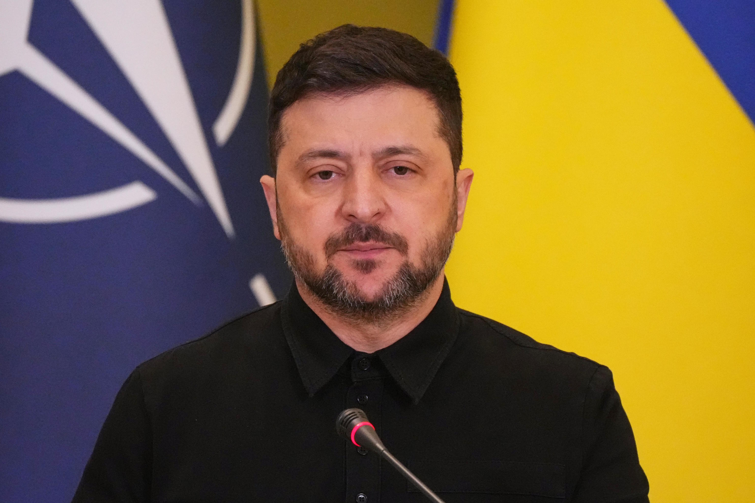 Ukrainian President Volodymyr Zelenskyy.