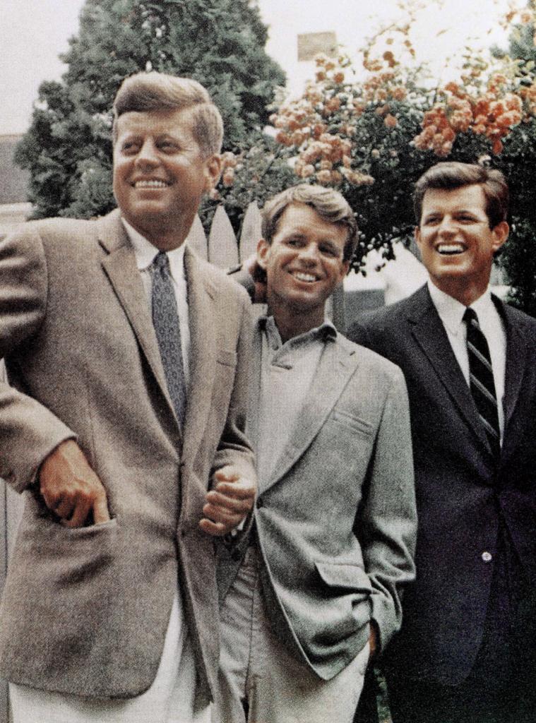 John F. Kennedy, Robert Kennedy and Edward Ted Kennedy