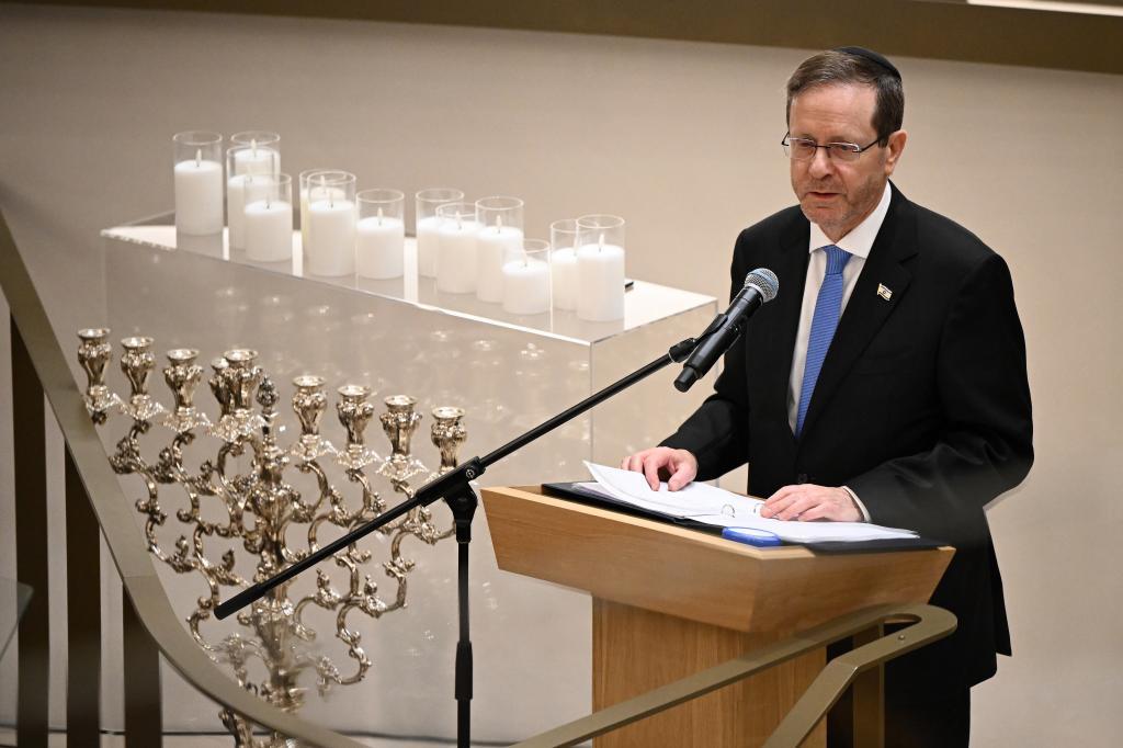 Israeli President Isaac Herzog.