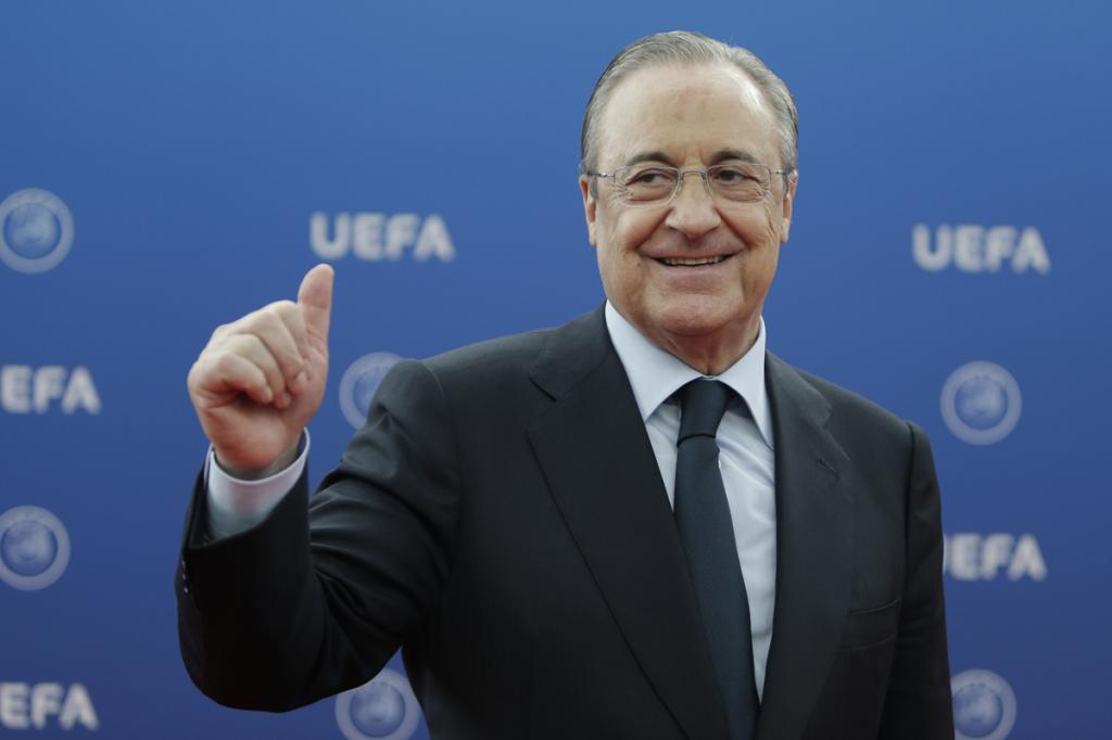 Real Madrid President Florentino Perez.