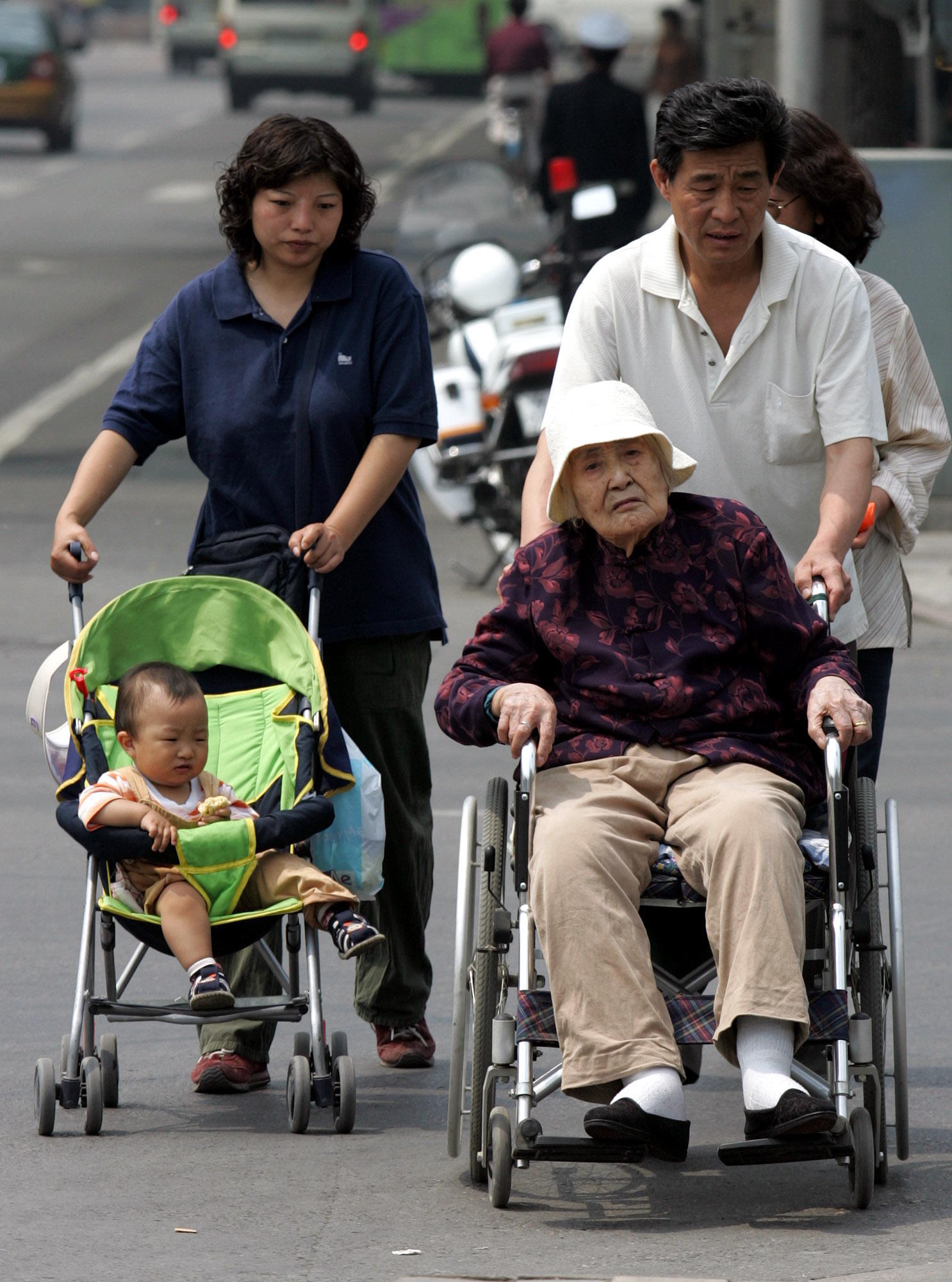 Japan has about 36 million people over the age of 65.