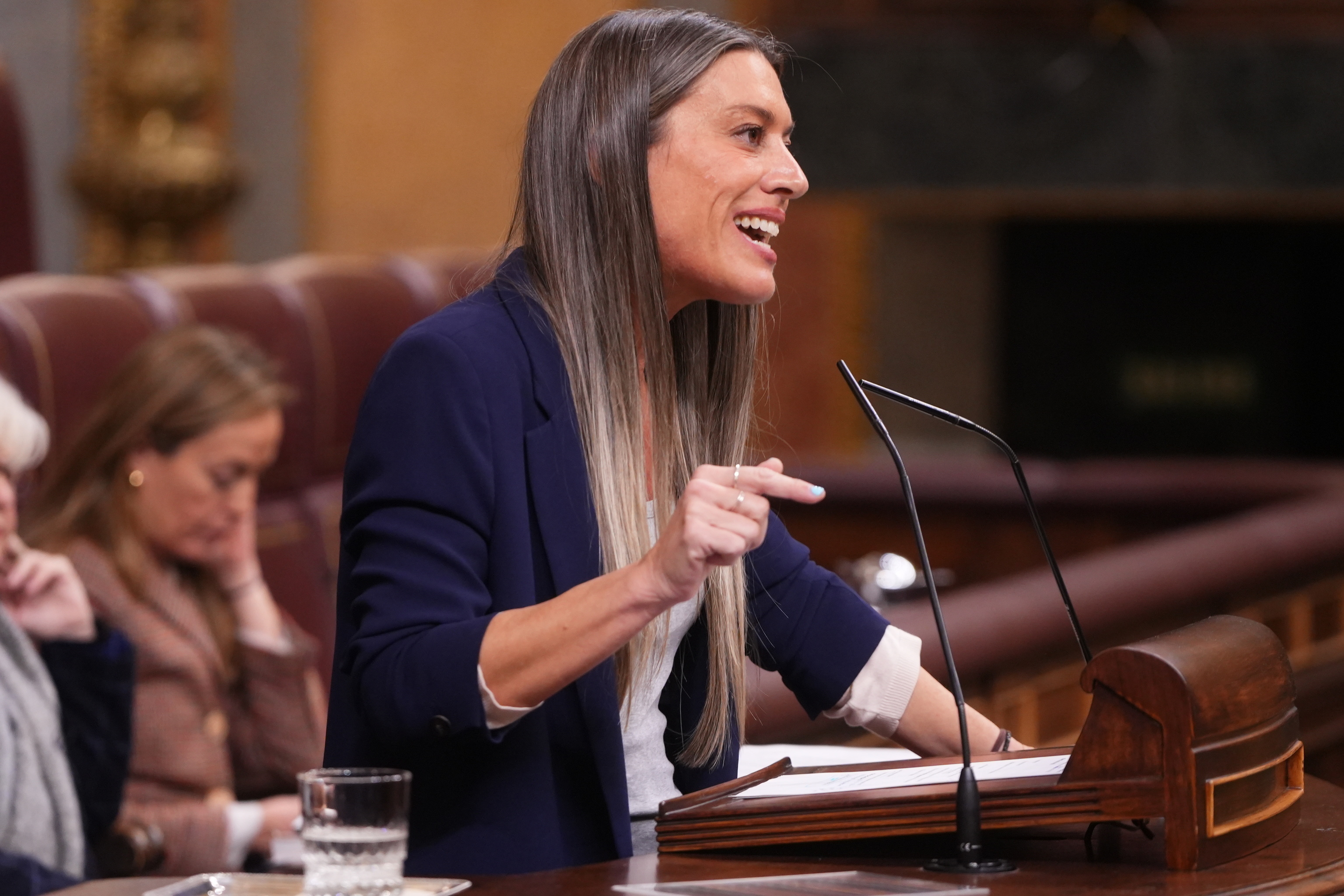 M�riam Nogueras, spokesperson for Junts.