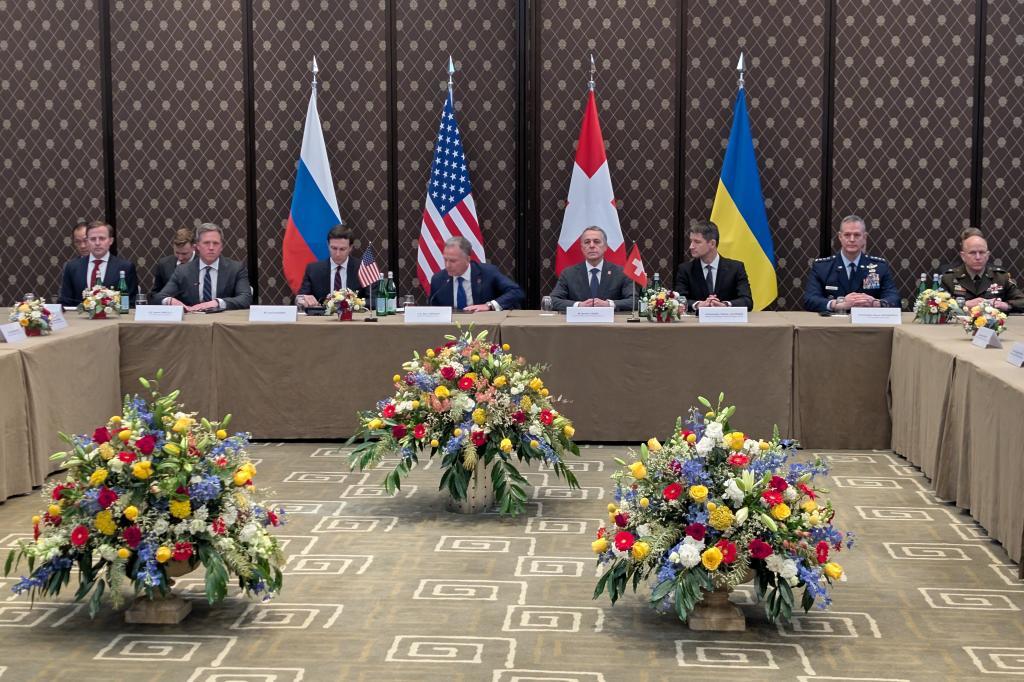 U.S. delegation attends the next round of trilateral talks between the United States, Ukraine and Russia on Russia-Ukraine war in Geneva