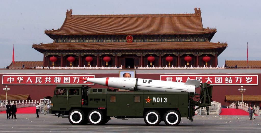 A DF-31 long-range missile.