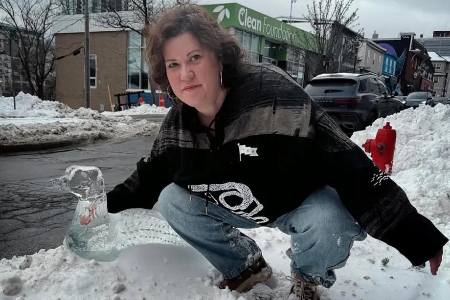 Writer Rachel Reid, in an image shared on her Instagram.