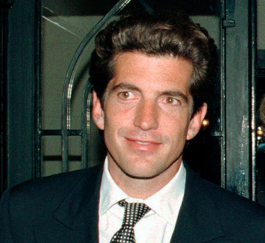 John F. Kennedy Jr in 1996.