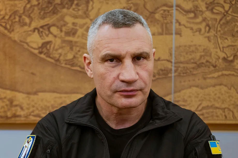 The Mayor of Kiev, Vitali Klitschko.