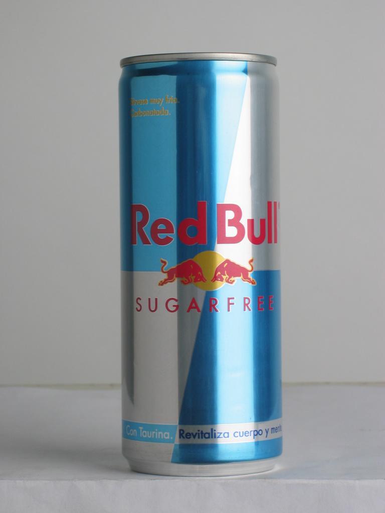 Can of an energy drink.