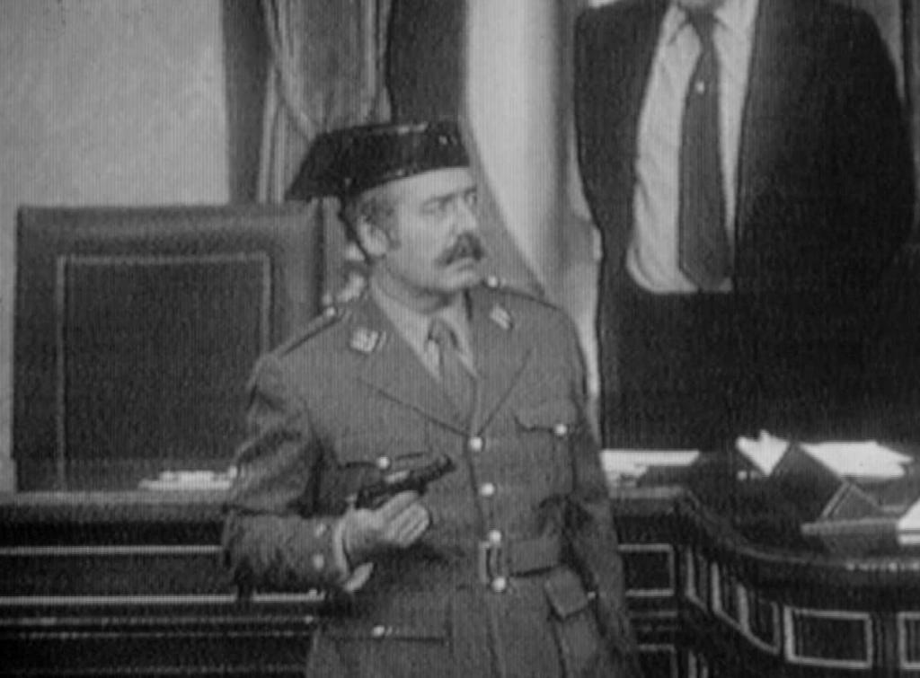 The lieutenant colonel in the Congress of Deputies on February 23, 1981 during the coup d'�tat