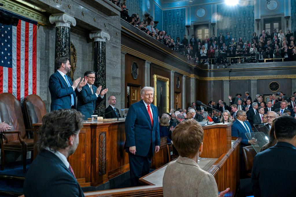 President Donald Trump delivers the State of the Union address