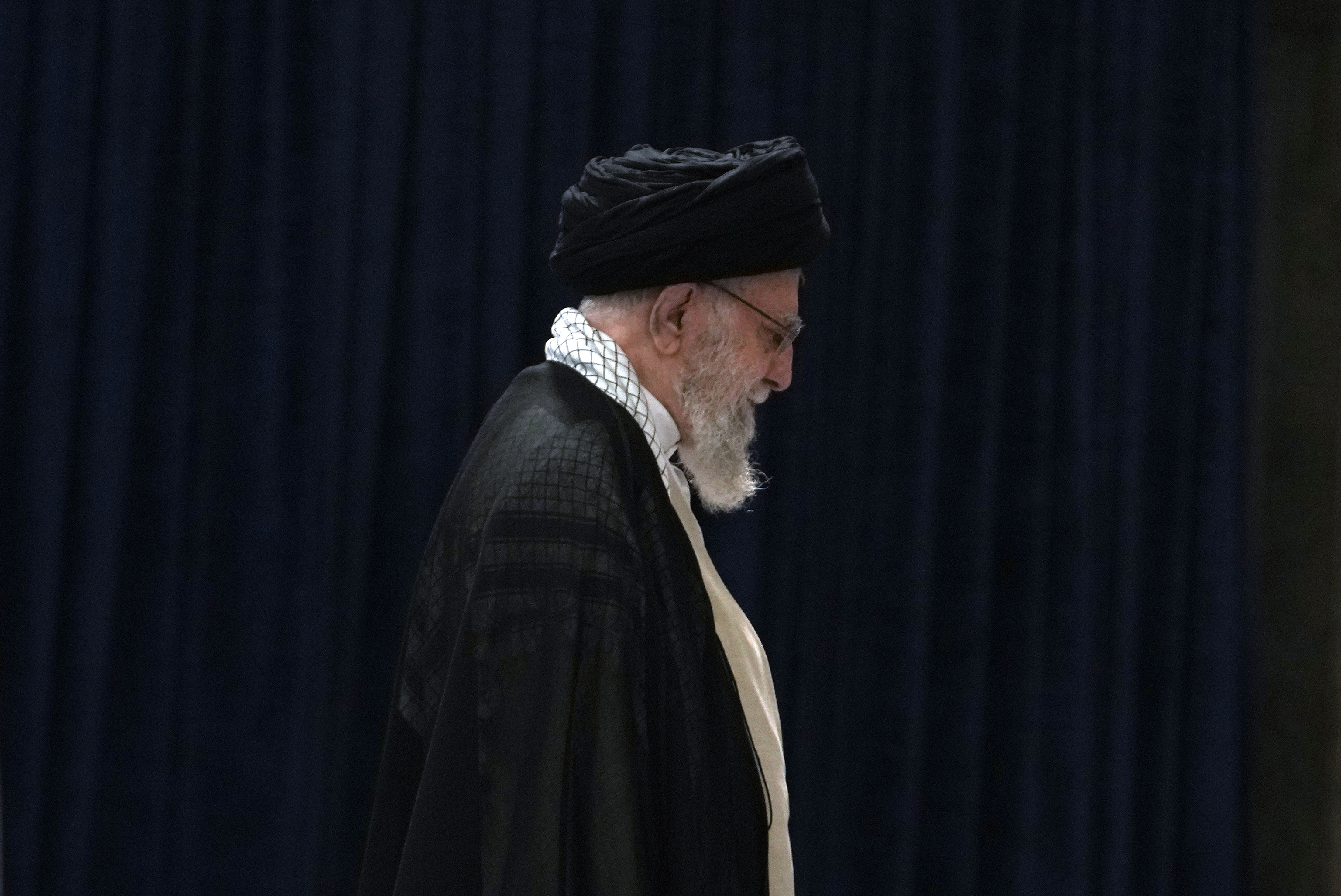 Iranian Supreme Leader Ayatollah Ali Khamenei.