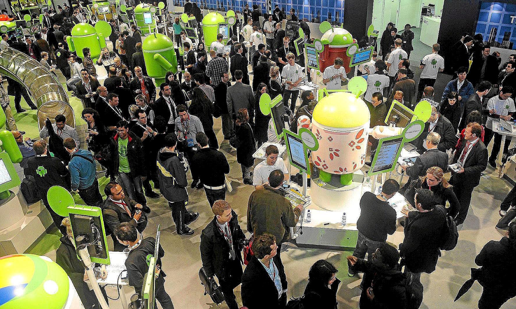 Mobile World Congress fair in Barcelona.