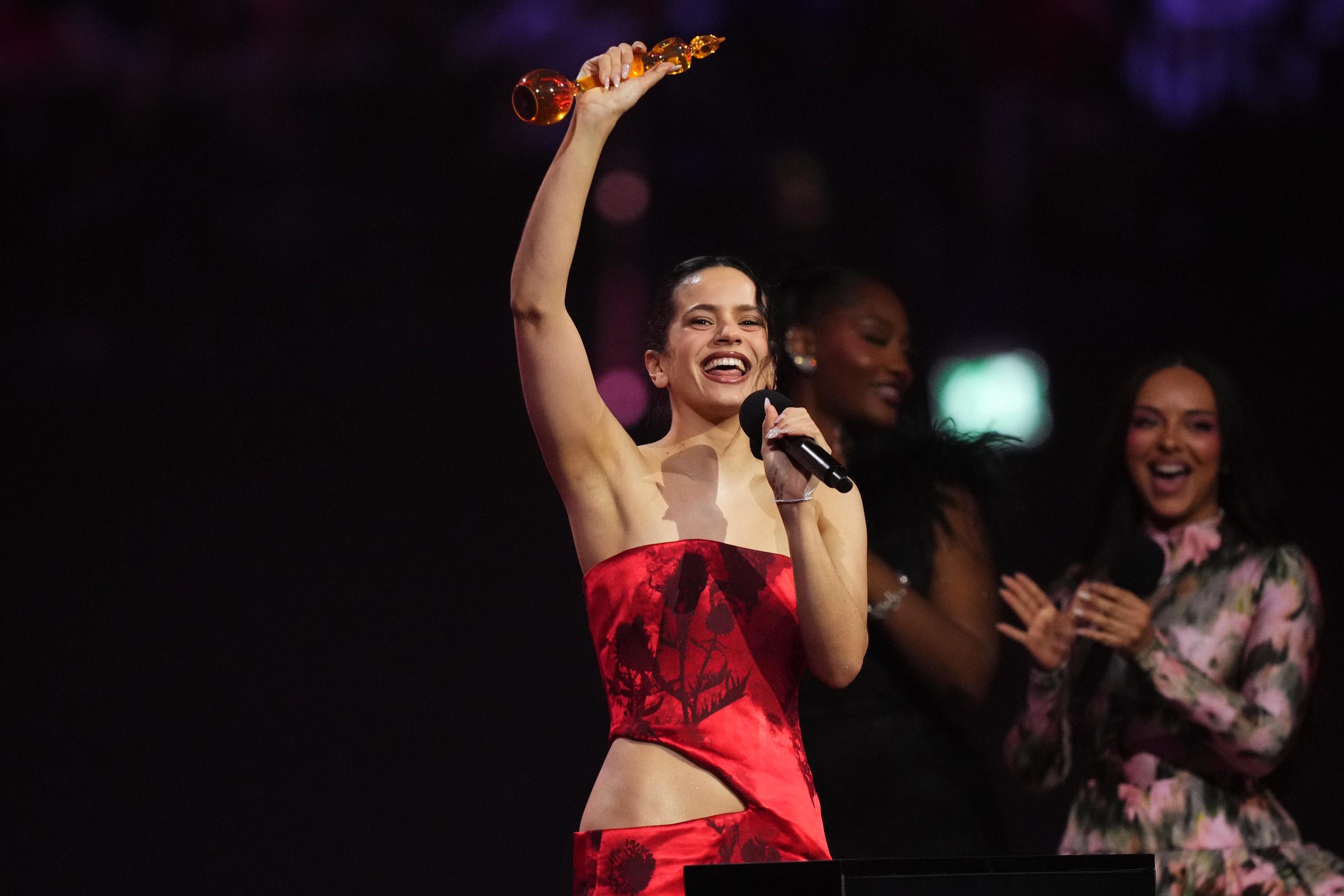 Rosalía Wins Brit Award for Best International Artist