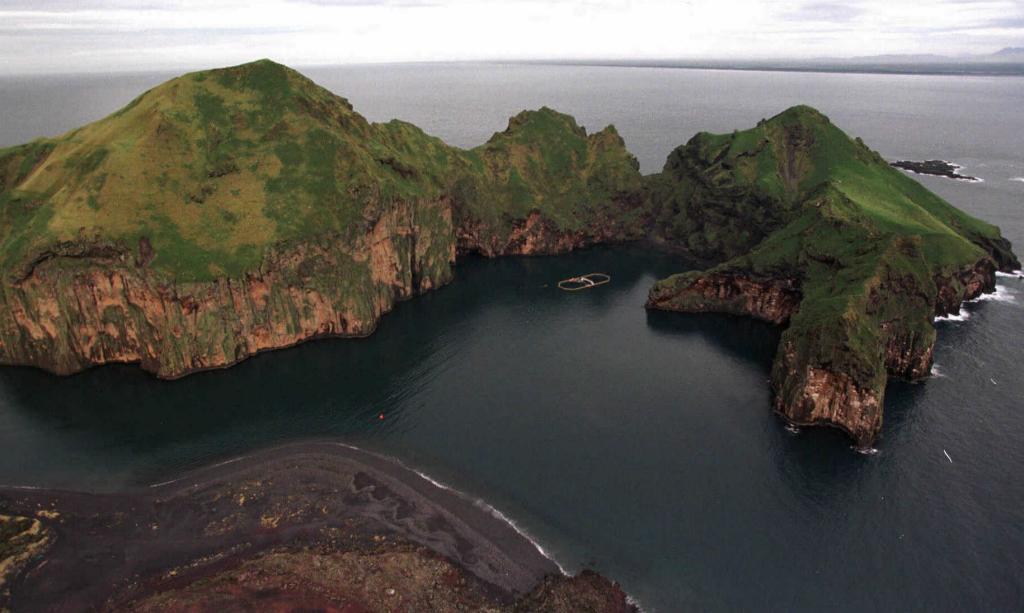 Klettsvik Bay in Iceland