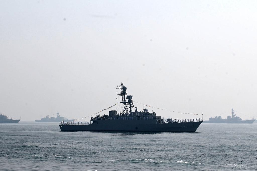 Iranian warship IRIS Dena.